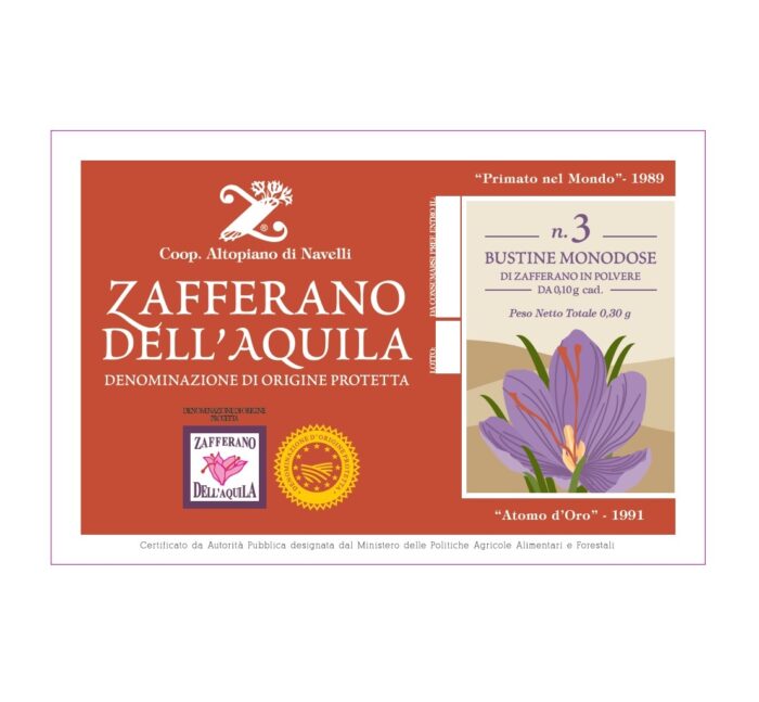 Zafferano dell’Aquila DOP in Polvere